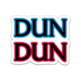 Law & Order Dun Dun Sticker