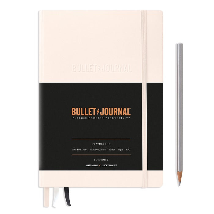 A5 Handcrafted Planner Binder, 12 Journaling Supplies - Bullet