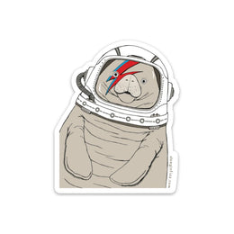 Space Manatee Sticker