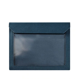 Navy A5 Canvas Pouch