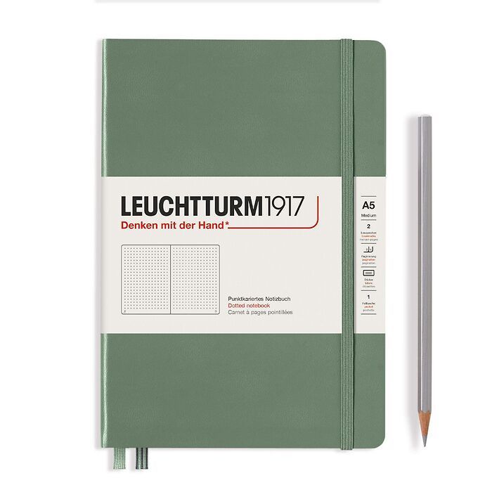 A5 Dotted Hardcover Notebook, Leuchtturm1917