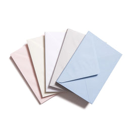 25 Classic Laid Envelopes, Original Crown Mill