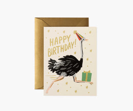 Ostrich Birthday, Rifle Paper Co.