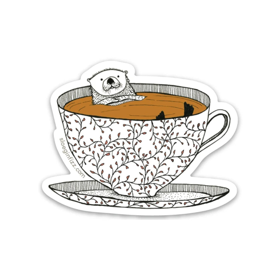 Tea Otter Sticker