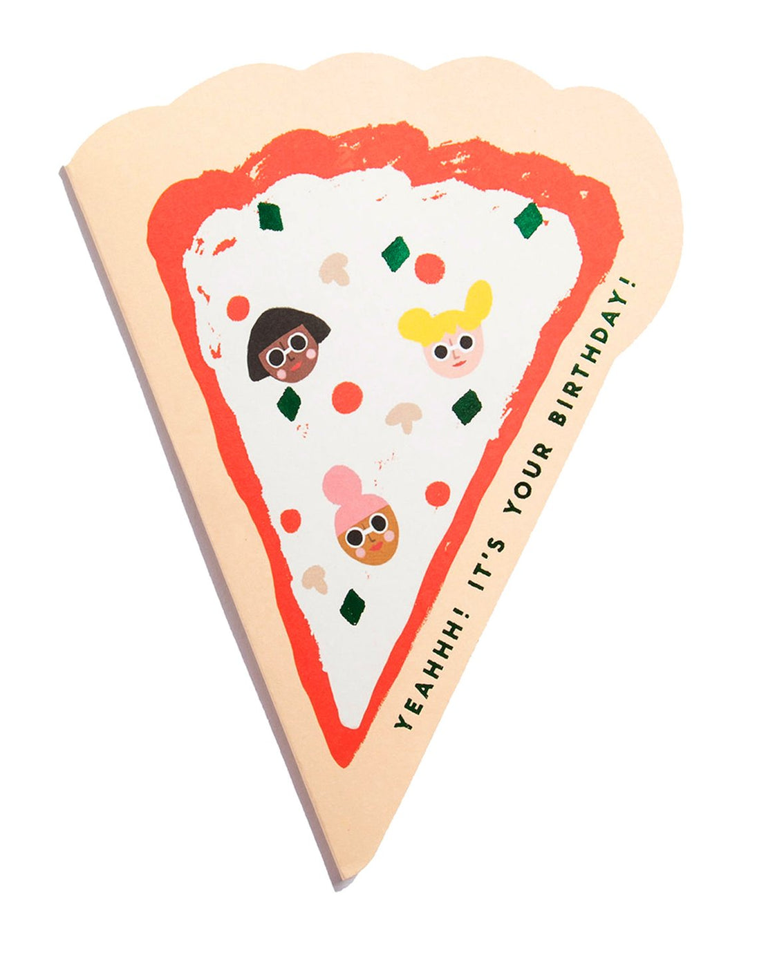 Pizza Die-Cut Birthday, Carolyn Suzuki