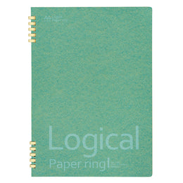 A4 Paper Ring Forest Blue Notebook, Nakabayashi