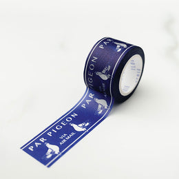 Par Double Pigeon Blue Airmail Washi Tape