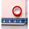 Par Double Pigeon Blue Airmail Washi Tape