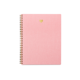 Appointed Pink Heart Notebook