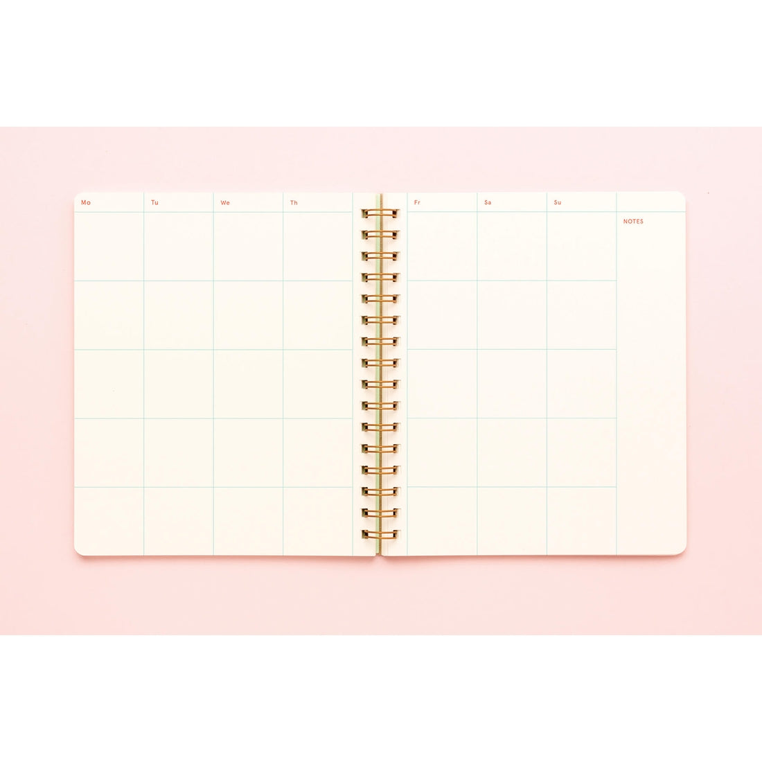 Undated Mint Planner