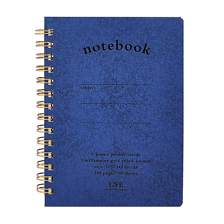 B6 Pocket Notes Notebook, Life Stationery