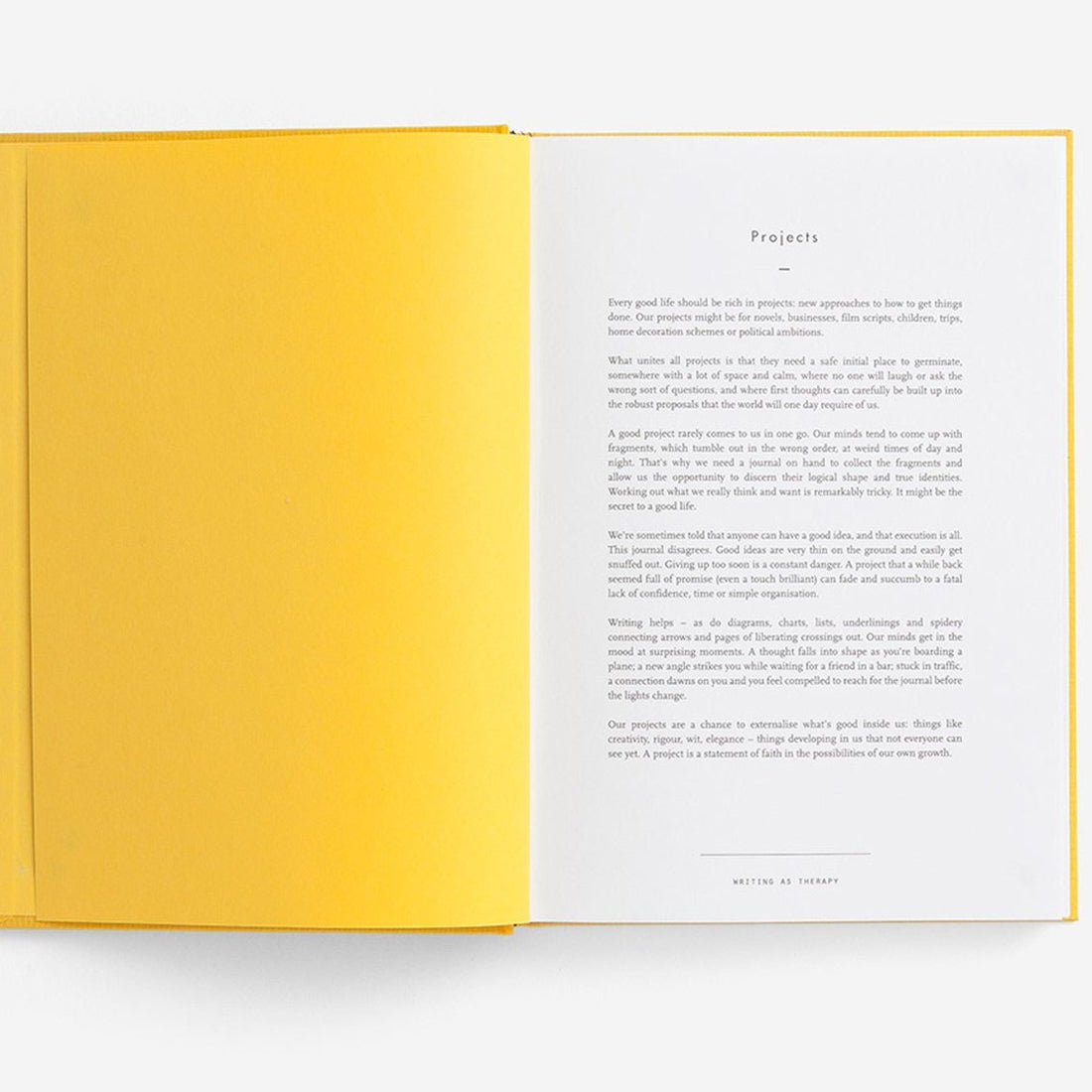 Projects Notebook, The School of Life