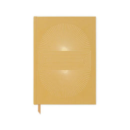 Ochre Radiant Suns Cloth Journal, Designworks Ink