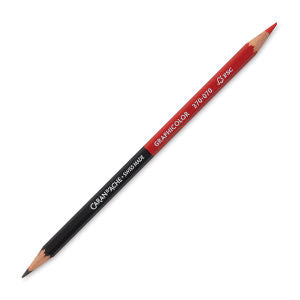 Red + Graphite Pencil