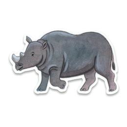 Rhino Sticker