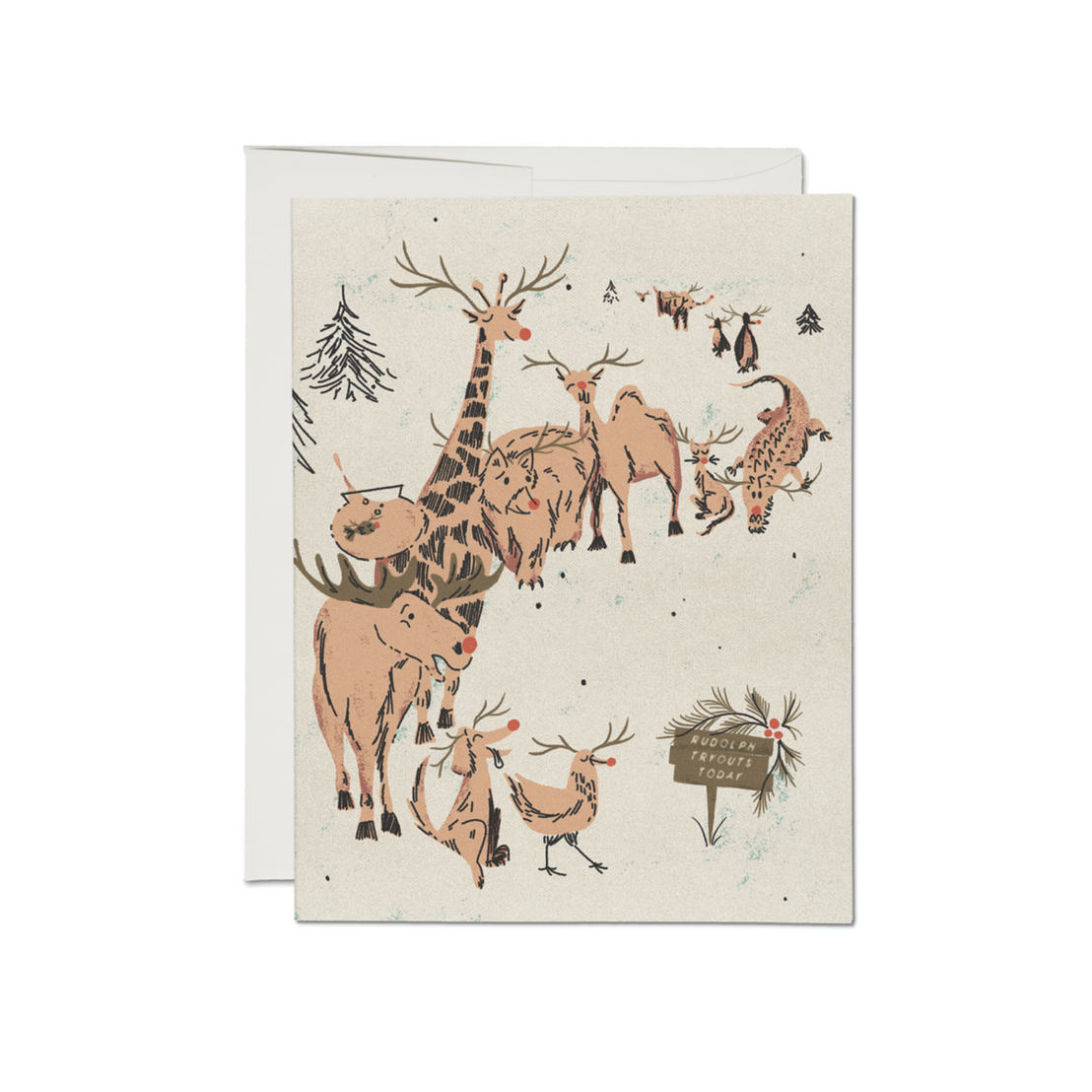 Rudolph Auditions, Red Cap Cards