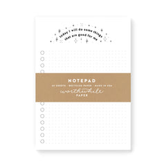 Self Care Notepad, Worthwhile Paper
