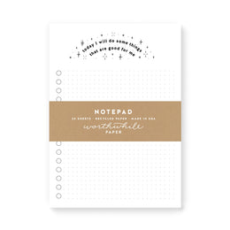 Self Care Notepad, Worthwhile Paper
