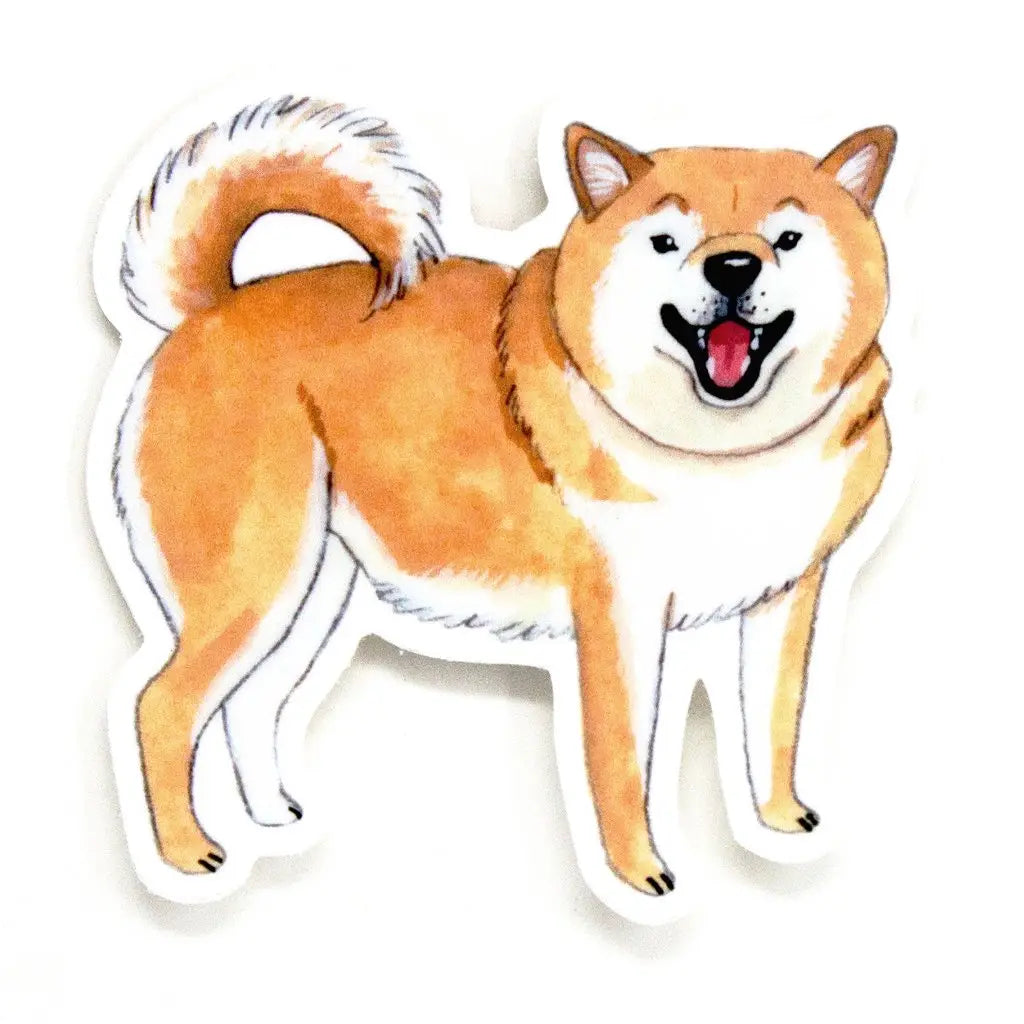 Shiba Inu Sticker – Penny Post, Alexandria VA