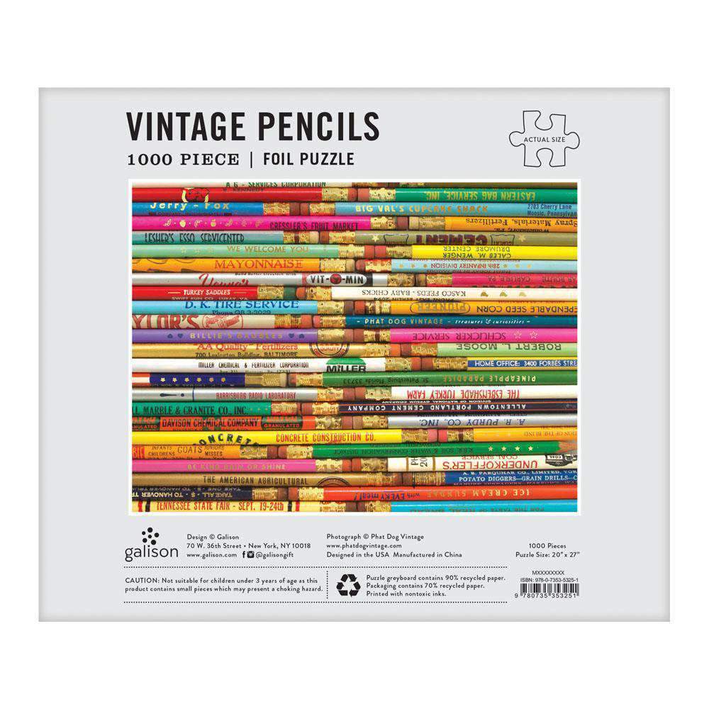 Vintage Pencils Puzzle
