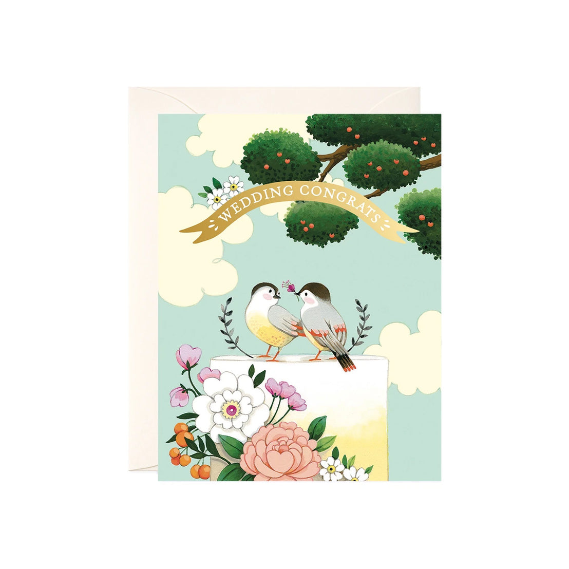 Birds On Wedding Cake, JooJoo Paper