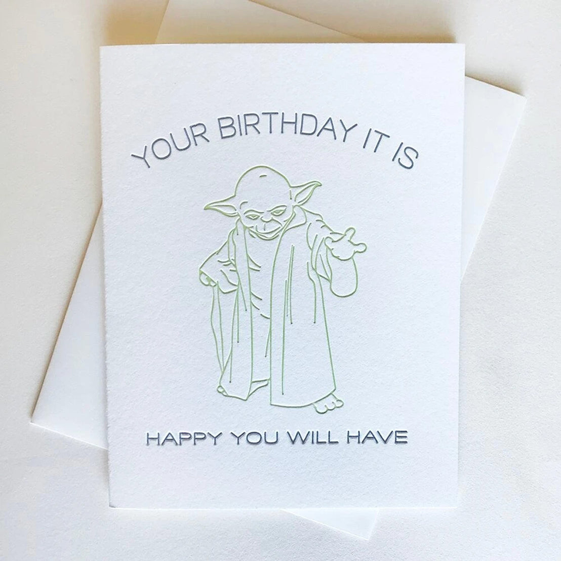 Birthday It Is Yoda, Steel Petal Press