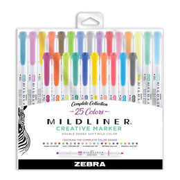 Zebra Pen Mildliner Double-Ended Highlighter Set
