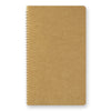 A5 Slim Blank Kraft Paper Spiral Notebook, Traveler's Co.
