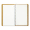 A5 Slim Blank MD Paper Spiral Notebook, Traveler's Co.