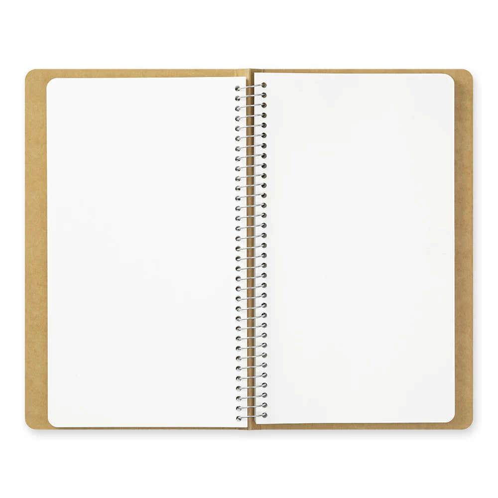 A5 Slim Blank MD Paper Spiral Notebook, Traveler's Company