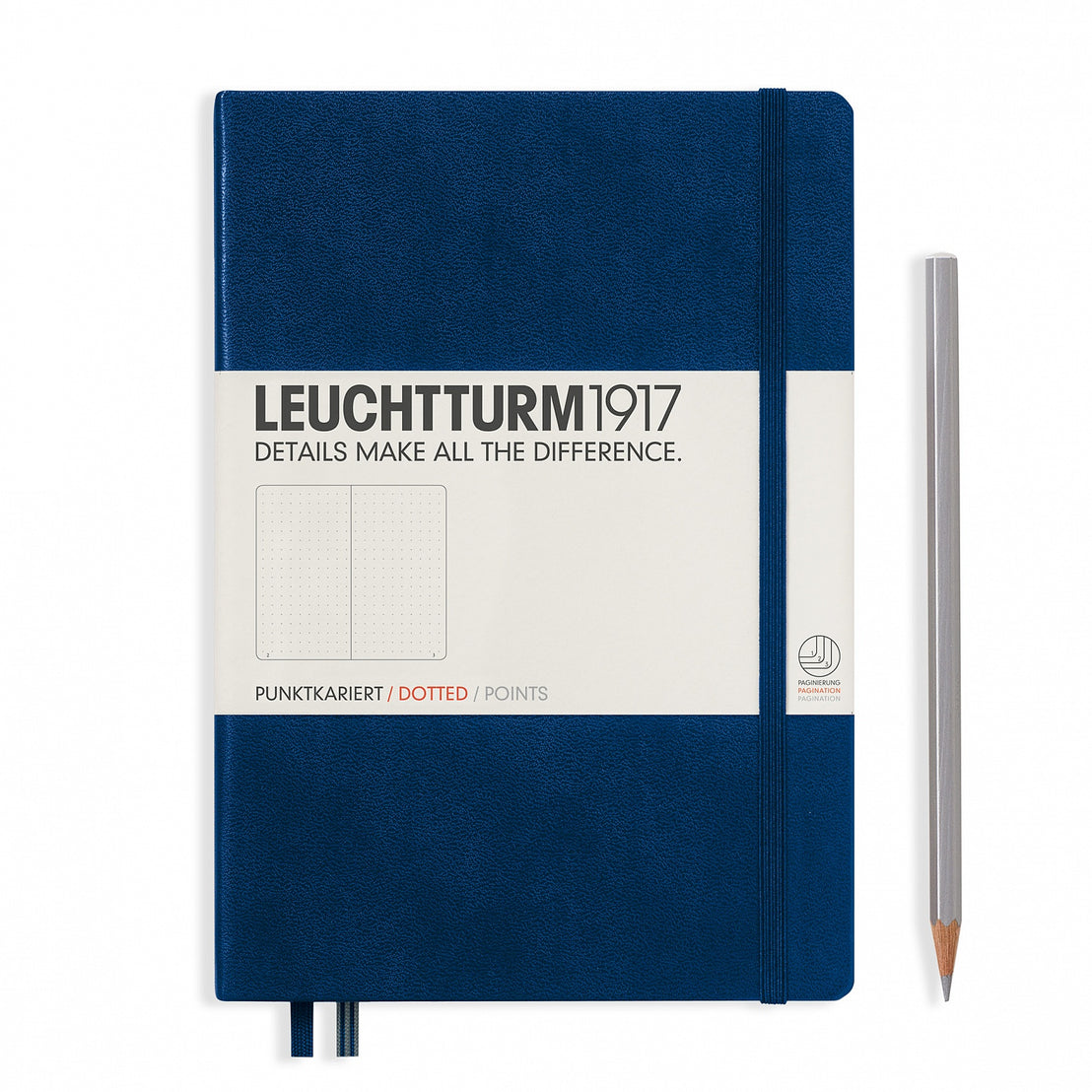 A5 Dotted Hardcover Notebook, Leuchtturm1917