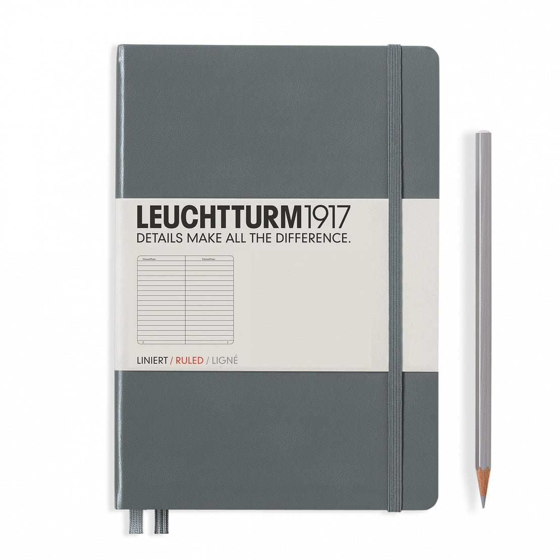 A5 Ruled Hardcover Notebook, Leuchtturm1917