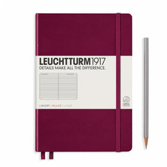 Leuchtturm1917 A5 Ruled Hardcover Notebook