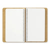 A6 Slim Blank MD Paper Spiral Notebook, Traveler's Company