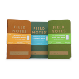 Kraft Plus Notebook Set, Field Notes