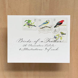 Birds of a Feather Decorative Labels