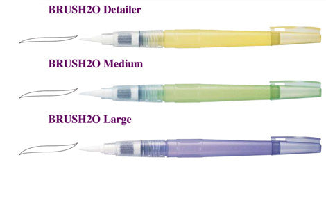 Zig Watercolor BrusH2O Pens
