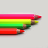 Jumbo Fluorescent Pencil Highlighters