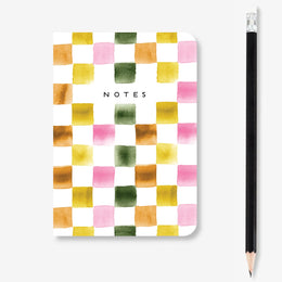 Checkerboard Mini Notebook, Abigail Jayne
