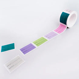 Day + Time Stamp Washi Tape