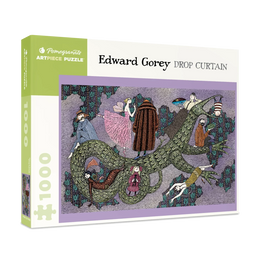 Edward Gorey: Drop Curtain Jigsaw Puzzle