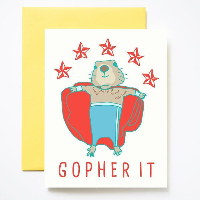 Gopher It, ilootpaperie