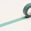Hexagons Mineral Green Washi Tape