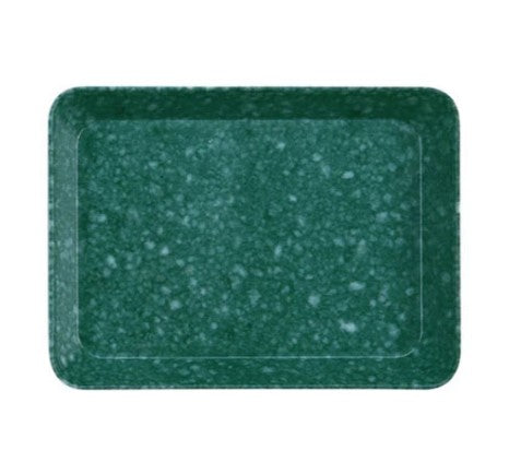 hightide small green marbled melamine desk tray