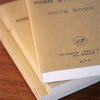 hightide puggy's best red blank notebook stack of three to show spine