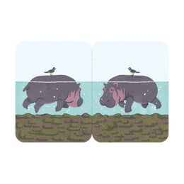 Hippo Standable Sticky Notes