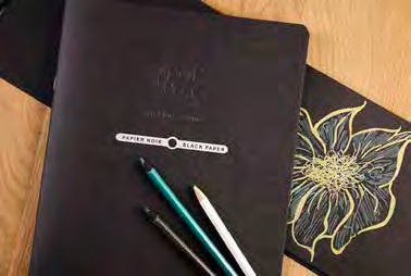 Black Paper Sketchbooks, Clairefontaine