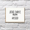Jesus, Again, Bench Pressed