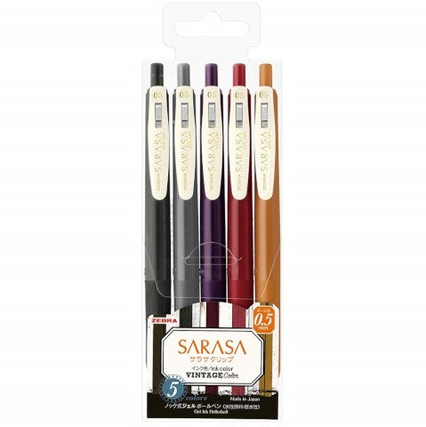 Zebra Sarasa Clip Vintage Color Set #2 Set – Penny Post, Alexandria VA