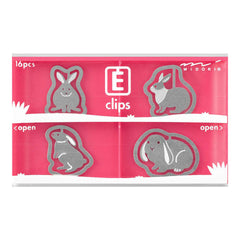 Rabbit Etched Clips